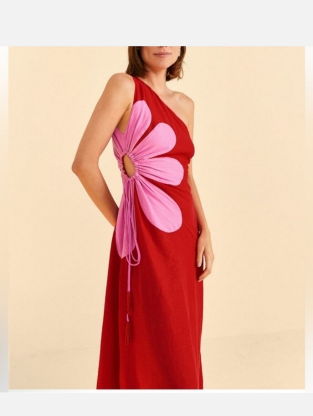 Farm Rio One Shoulder Mididress - Picture 5 of 9